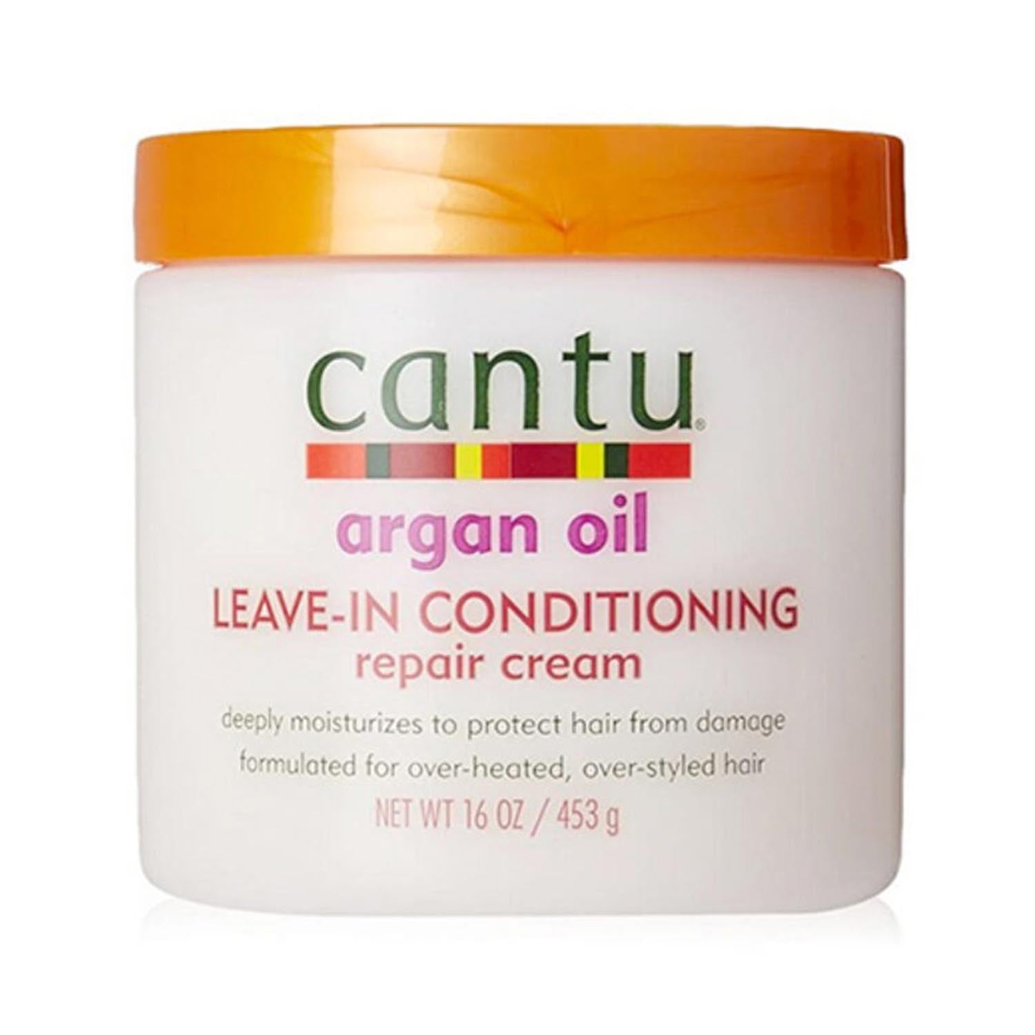 Cantu Argan Oil Leave-In Conditioning Repair Cream 453Gr